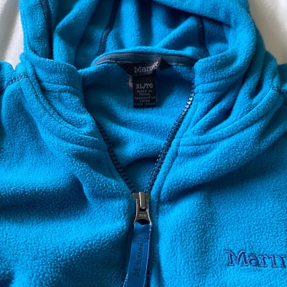 Marmot fleece hoodie/jacket
